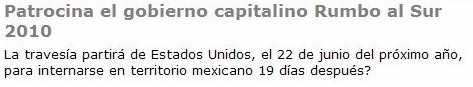 Reportaje Rumbo de Mxico